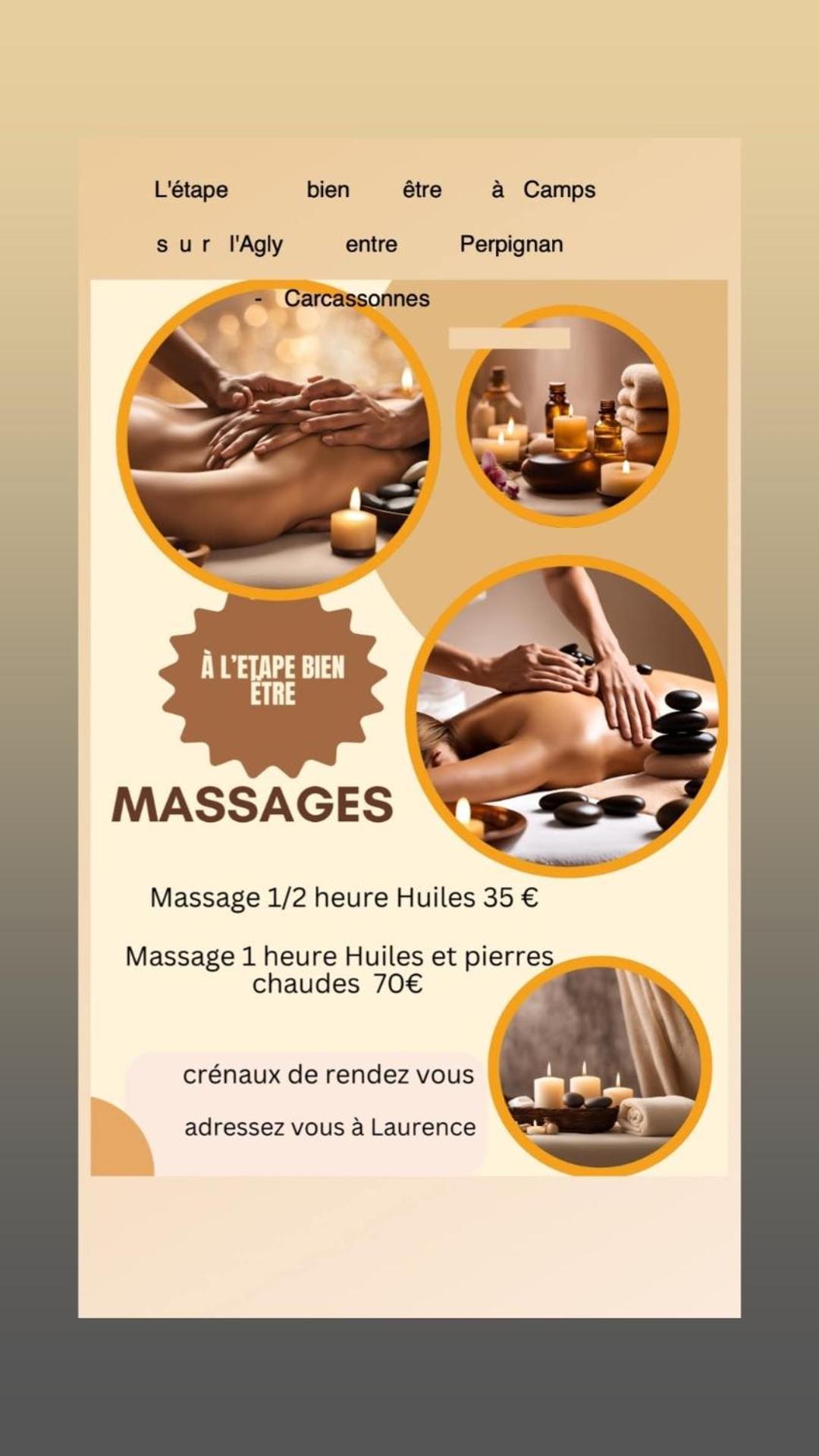 L'etape Bien Etre,chambres Et Tables D'hotes,epicerie Cafe, Salon De Massage Homestay Camps-sur-l'Agly